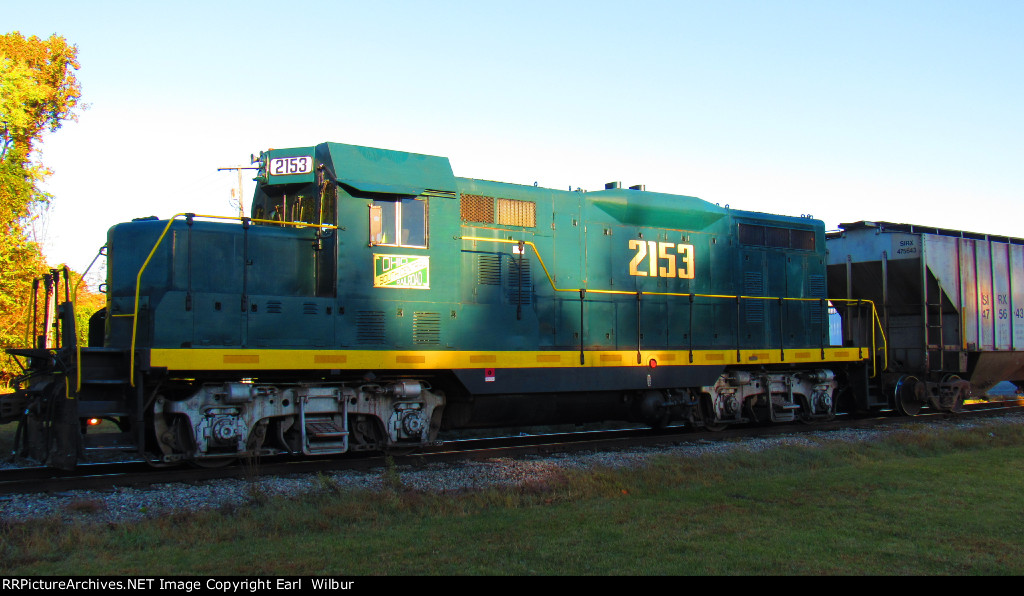 Ohio South Central Railroad (OSCR) 2153